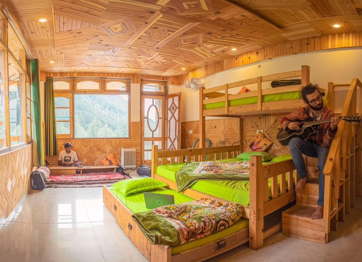 Bed and Breakfast Free Culture, Chalal Kasol Exterior foto